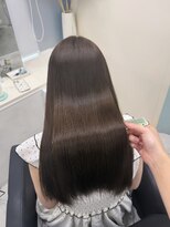 マーシュ 梅田(marshu)&nbsp;ミントグレージュ*×髪質改善カラー