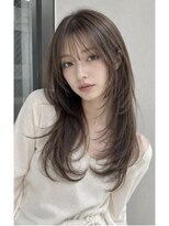 ローウェ 大阪堺東(Louwe)&nbsp;ロングレイヤー髪質改善/白髪染め/韓国/レイヤー/堺東/ブリーチ