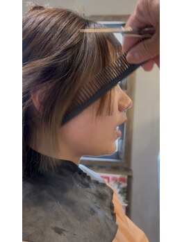 オテテ(OTETE)の写真/セット面2台の小さいサロン。まわりを気にせずゆっくりしにいらして下さい♪