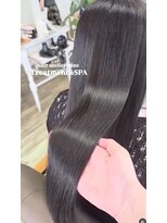 ヘアアトリエ ナイン(hair atelier nine)&nbsp;ハッシュカット/グレージュ/ツートンカラー/福島市