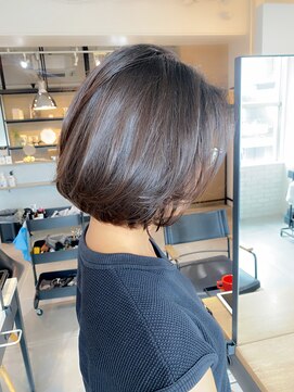 美容室 ツリー(Tree) ノンブローでおさまる大人スタイル　Tree hairsalon  本厚木