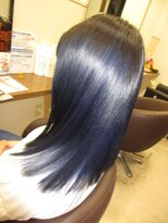 コアフィールフィス(COIFFURE fils)&nbsp;Wブリーチ&ブルー 【M3Dカラートリートメント】