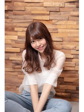 エスハートオブヘアー 植田店(ES Heart of HAIR) 【ES植田店 伊藤】ラフ巻きツヤ髪ナチュラルブラウン