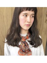 ツイギー 伊賀上ビル店(TWiGGY)&nbsp;カジュアル強めなオン眉ミディアム。