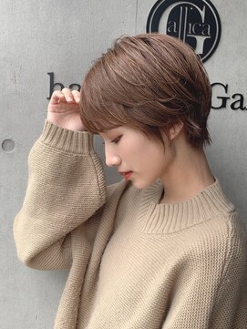 ラミ(L'ami) 【東 純平】大人かわいい 小顔 丸みショート