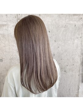 リベルテ(LIBERTE) Liberte銀座 大人可愛いミディアム×アッシュベージュ