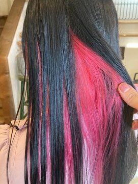 ソニック サウス ヘアー(sonic south hair) インナーカラー