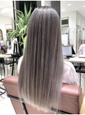 エアタッチバレイヤージュ×ホワイトグレージュ