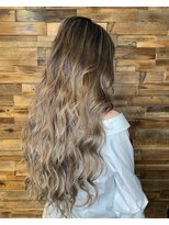 フィーネ 柏(Fi-Ne)&nbsp;＃デザインカラー＃アッシュベージュ＃プルエクステ＃柏