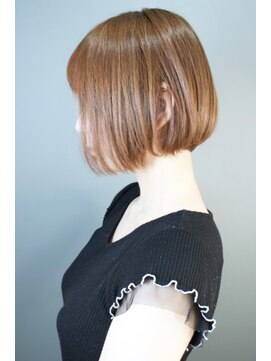 ニット 銀座(knit) 《knit銀座》大人可愛い20代30代40代ショートボブ丸み前下がり