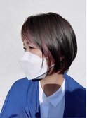 デザインカラーが可愛いコンパクトショート