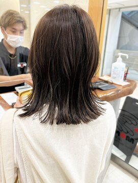 モリオ フロム ロンドン サッポロファクトリー店(morio FROM LONDON) 【morio】札幌ボブ ぱつっと外ハネボブ