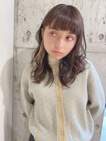 ルービック 奈良(Rubik's)&nbsp;イヤリングカラー/大人ナチュロブ×レイヤーカット