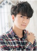 ゆるふわ巻きパーマで好感度◎グランジショートT南越谷