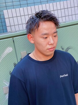 スウェル 船橋店(Swell) ハイライト/マッシュパーマ/束感/波巻き/メンズ