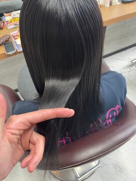 モンド ヘアクリエーション 西田店(monde hair creation) セミロング