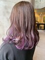 マサゴ アヴェダ(masago AVEDA) インナーカラー×パープルグレージュ