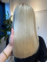 ジーナエス 札幌(Zina S)&nbsp;髪質改善＊ホワイトブロンド＊美髪【Zina S 札幌】