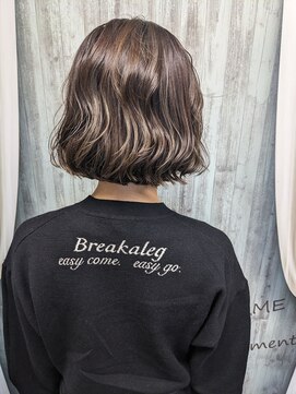 フレーム へアアンドトリートメント 天王寺北口店(FRAME) 魅せる立体感カラー☆