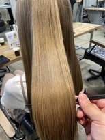 クル 立川店(CURU)&nbsp;アディクシーカラー+髪質改善トリートメント