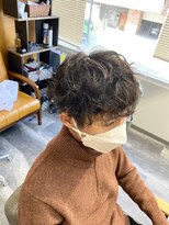 エスト 小倉(est)&nbsp;メンズパーマ/ニュアンスパーマ/波巻きスパイラルパーマ