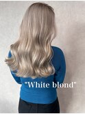 White blond