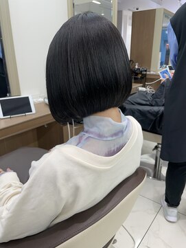 アッシュ 下北沢店(Ash) コンパクトボブダークアッシュカラー