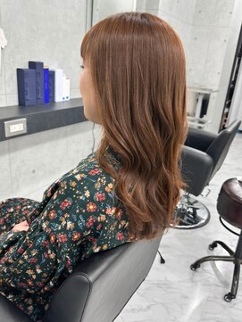 エンディアリング 東銀座(Endearing) 銀座/東銀座/切りっぱなしボブ/エアリーロング/ピンクブラウン