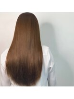 ジエクト ヴィシア(The Ect VIXIA)&nbsp;ロング　縮毛矯正　地毛風　髪質改善ストレート　艶髪　まとまる