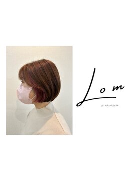 ロム(Lom) 重めボブスタイル