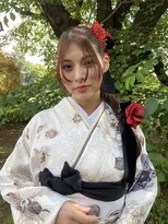 ゼスト 吉祥寺店(ZEST)&nbsp;振袖×成人式ヘア×ヘアセット　吉祥寺桜