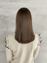 オリガミ 高松桜町(ORIGAMI)&nbsp;【縮毛矯正】ベージュまとまりミディアム