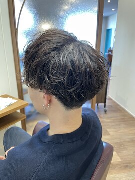 シュエット(chouette) 【マッシュ×ワンカールパーマ】