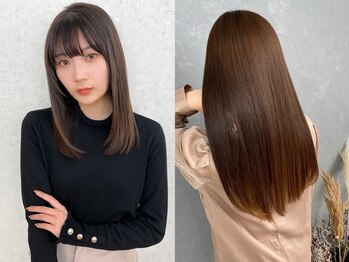 リルアート(Lil_Art)の写真/【美髪特化サロンがNEW OPEN!!】髪質改善ストレート取扱◎どんな髪質にも対応し、TR成分配合の薬剤で絹髪に