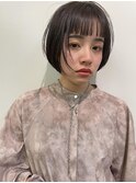 【Neelu_citron_tomoya】ミニボブ×オン眉バング