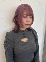 ジルスタジオ(JILL STUDIO) JILL STUDIO くすみピンクグレージュ/顔まわりレイヤー