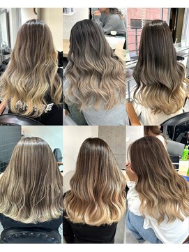 ユアーズヘア 東新宿店(youres hair) ベージュエアータッチ