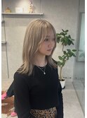 ミルクティーグレージュ