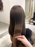 【指名限定】カット＋艶髪ストレート+２STEPトリートメント