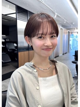 アビー(ABBEY4) ショートカットショートヘアコンパクトショートボブ丸みショート