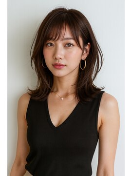 プレミア(PREMIER) 顔回りレイヤー　ミディアム