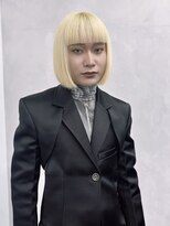 スノットバイガルテ(SNOT by GARTE)&nbsp;切りっぱなしボブ/ブリーチ/ハイトーン