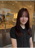 赤髪ロング