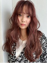 ラパンセヴェール(LA PENSEE VERT) 顔まわりレイヤー、レイヤーカット、透明感カラー
