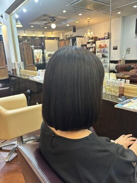 シャンプーボーイアネックス(SHAMPOO BOY Annex) 大人可愛いボブ20代30代40代セミロング◎長崎/佐世保