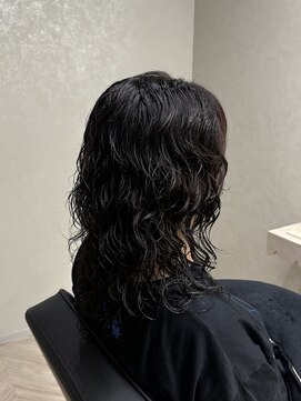 モニュメント(Monument) ウルフにパーマはオシャレすぎる！