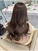 美髪＊シアーグレージュ＊ゆるふわくびれウェーブ＊Zina札幌大通