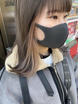 ボタニウム バイ アールサロン(BOTANIUM by RrSALON) 【BOTANIUM byRrSALON】イヤリングカラーミルクティーベージュ☆