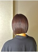 切りっぱなしボブ　off haruki