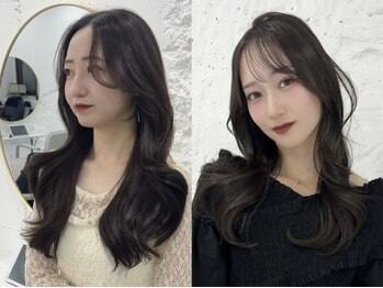 シーン(scene)の写真/【OPEN限定50%OFF】毛流れ・骨格に合わせた“似合わせ韓国レイヤーカット“で可愛いを叶える◎